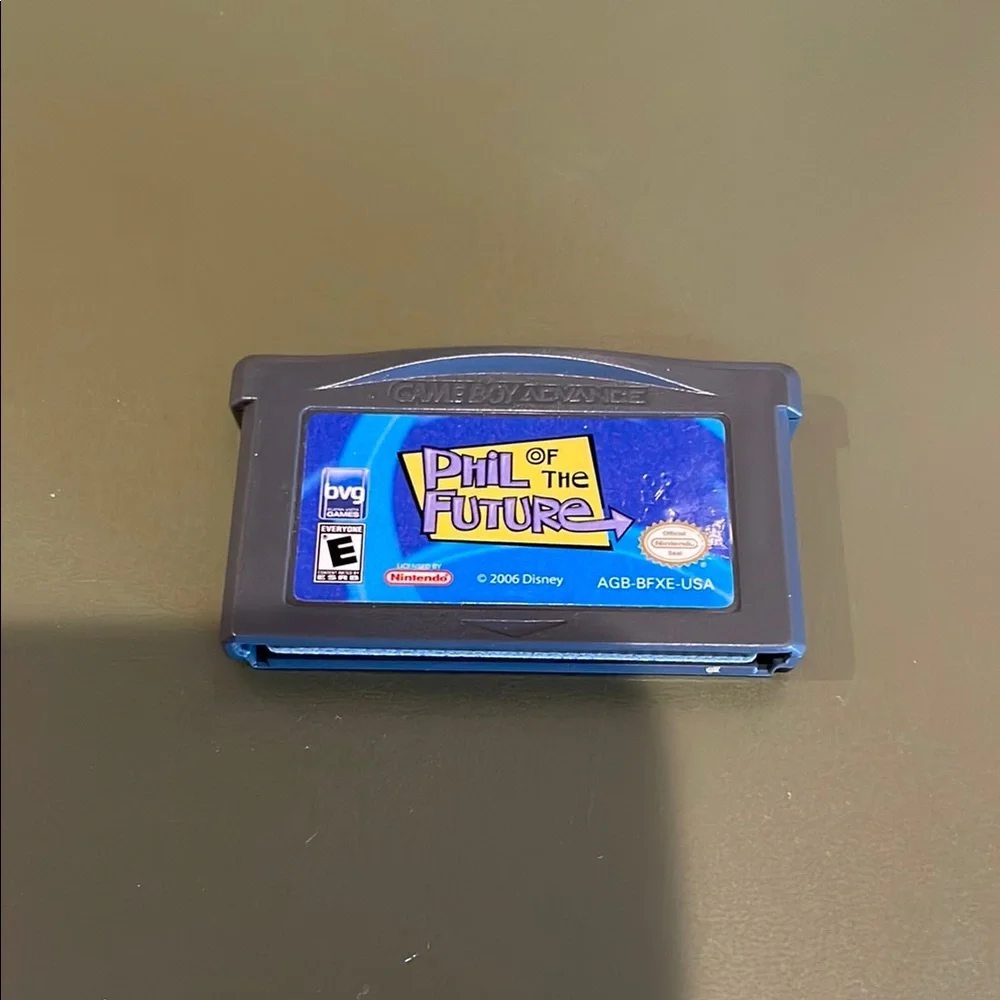 Nintendo Game Boy Advance Phil of the Future Game - Blue - Picture 1 of 1